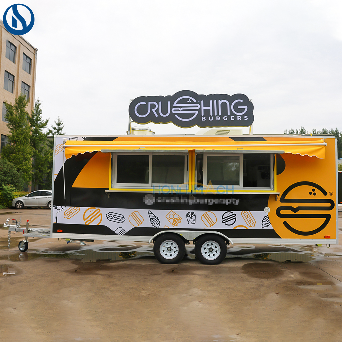 Mobiilne Toiduauto Müügiks Eestis | Täielikult Kohandatav Food Trailer CE-Sertifikaadiga - 图片 9