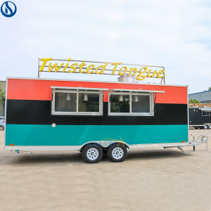 America Custom18.7ft Mobile Food Trailers | Factory Direct Price & Fast Quote
