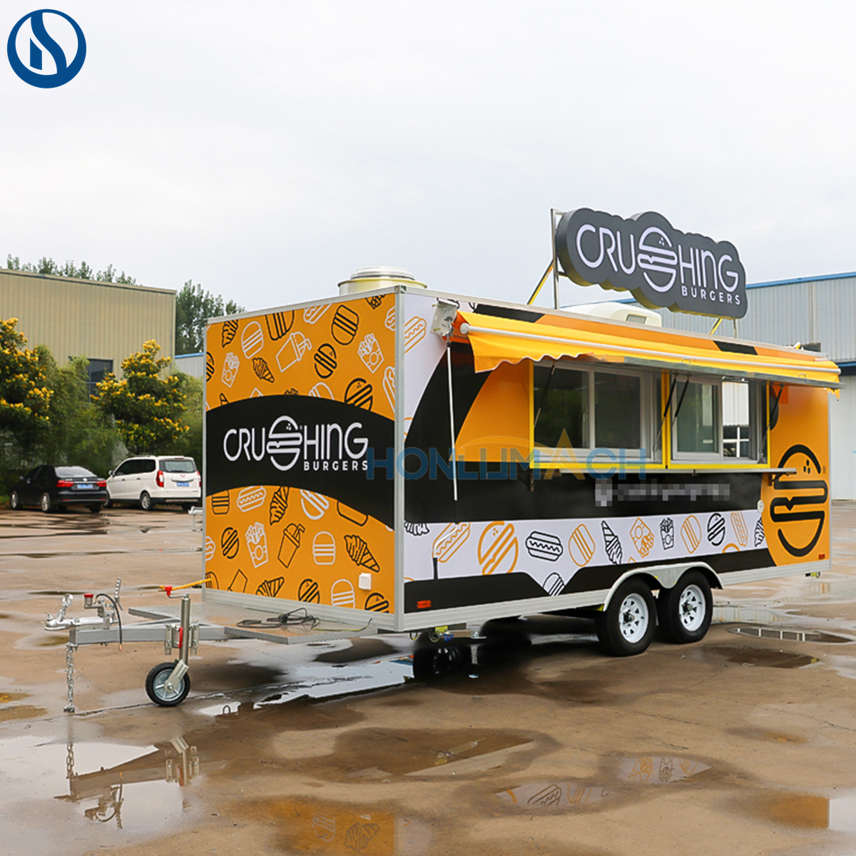 Mobiilne Toiduauto Müügiks Eestis | Täielikult Kohandatav Food Trailer CE-Sertifikaadiga - 图片 8