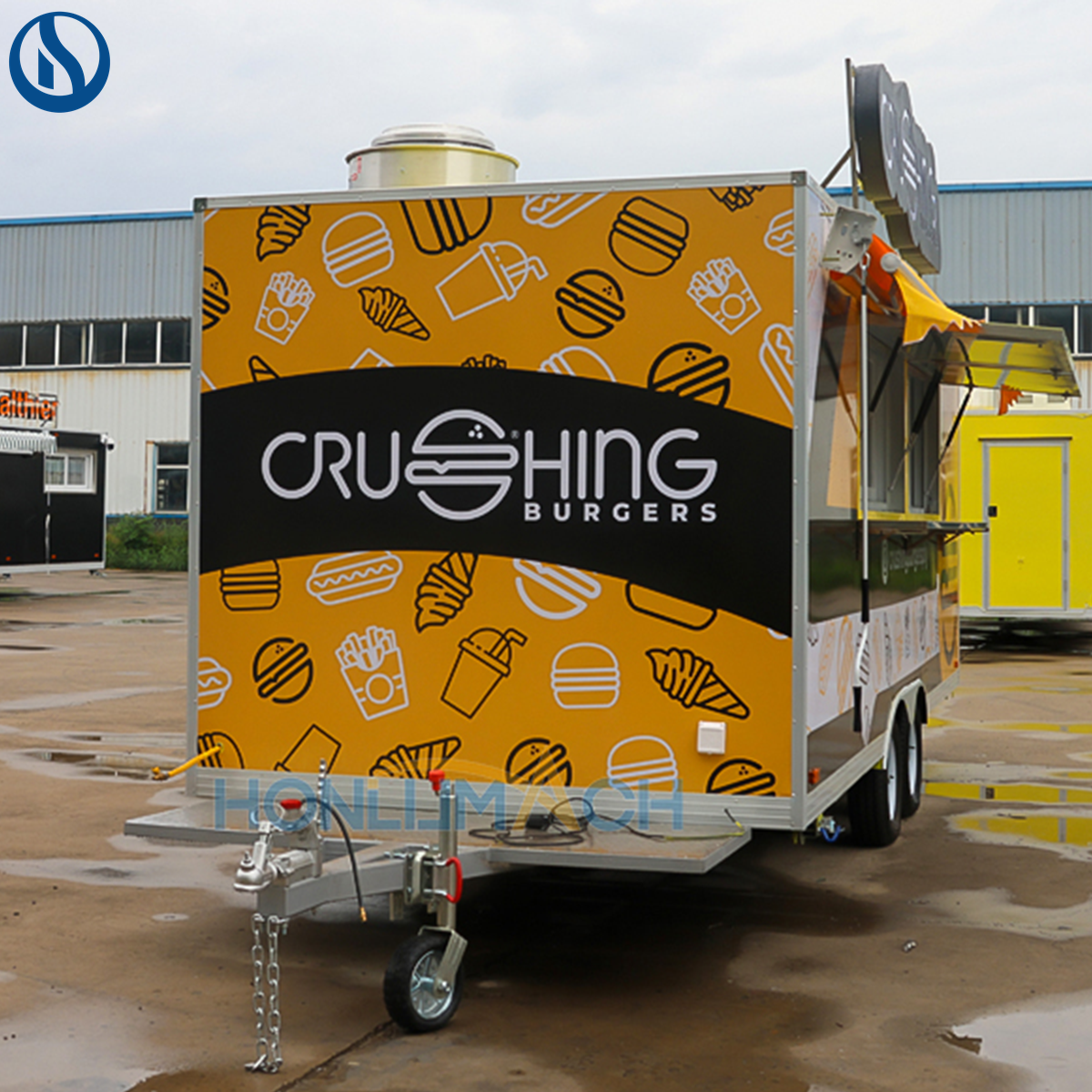 Mobiilne Toiduauto Müügiks Eestis | Täielikult Kohandatav Food Trailer CE-Sertifikaadiga - 图片 7