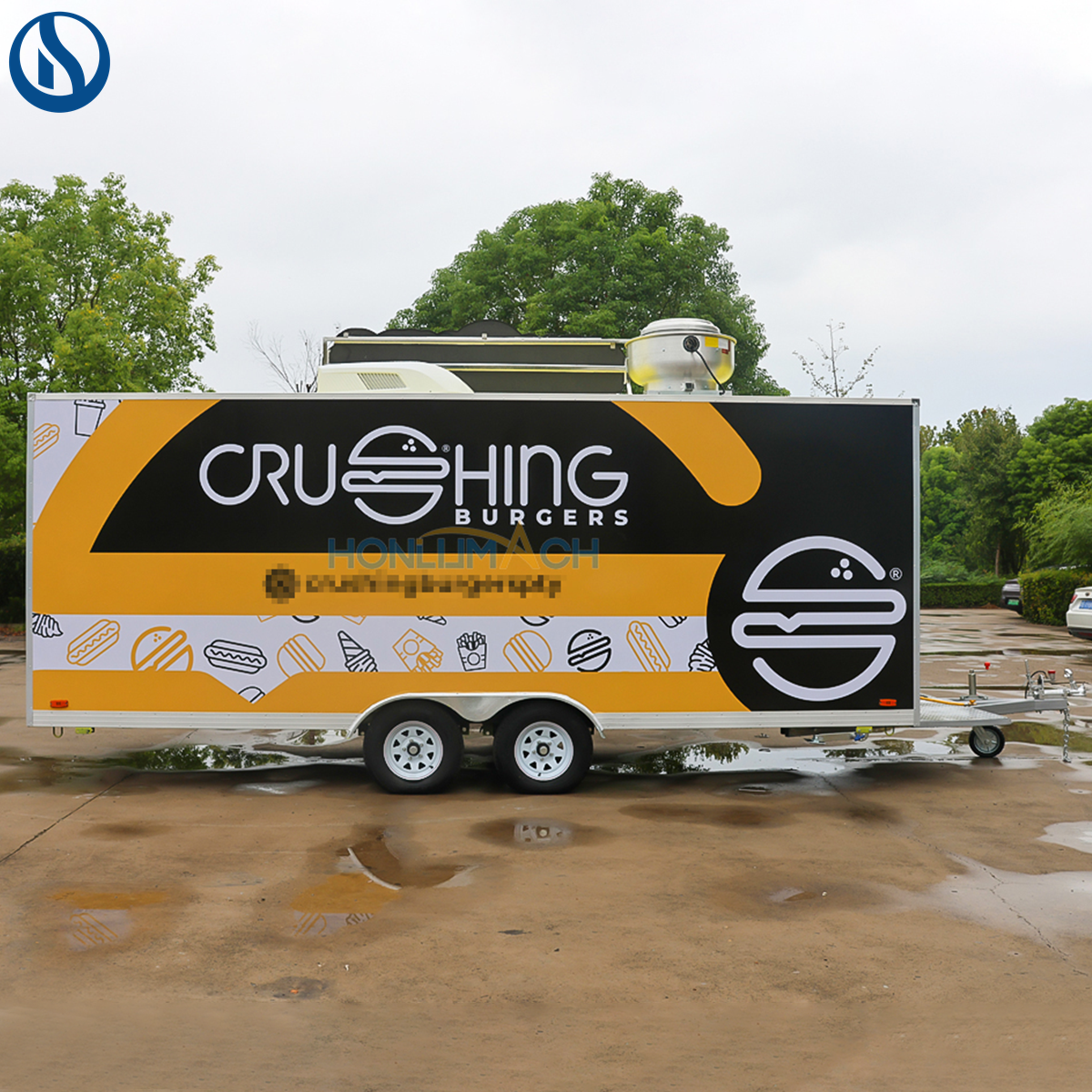 Mobiilne Toiduauto Müügiks Eestis | Täielikult Kohandatav Food Trailer CE-Sertifikaadiga - 图片 5