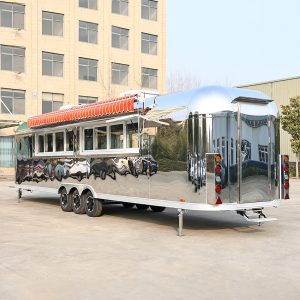 32ft Stainless steel Mobile Food Trailer Australia