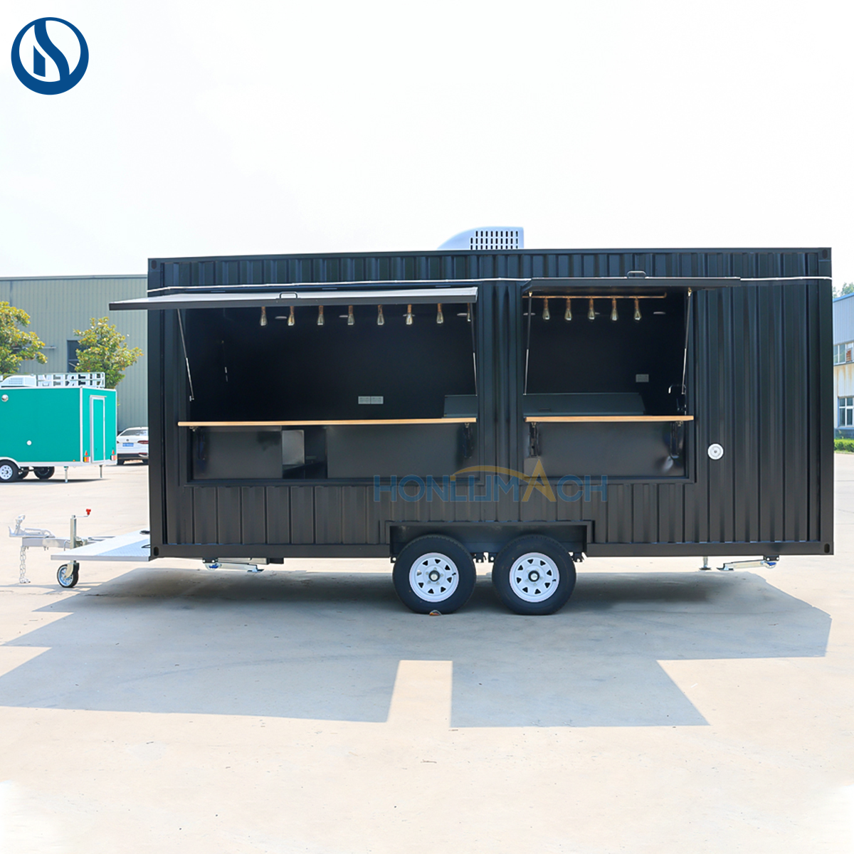 19.6ft Custom Mobile Food Trailer for Sale – DOT & CE Certified, Fully Equipped, Built to U.S. Standards - 图片 2