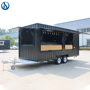 19.6ft Custom Mobile Food Trailer for Sale – DOT & CE Certified, Fully Equipped, Built to U.S. Standards