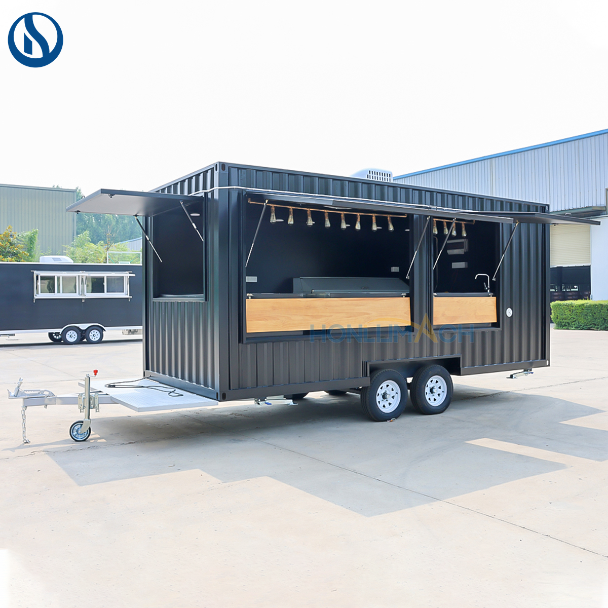 19.6ft Custom Mobile Food Trailer for Sale – DOT & CE Certified, Fully Equipped, Built to U.S. Standards - 图片 5