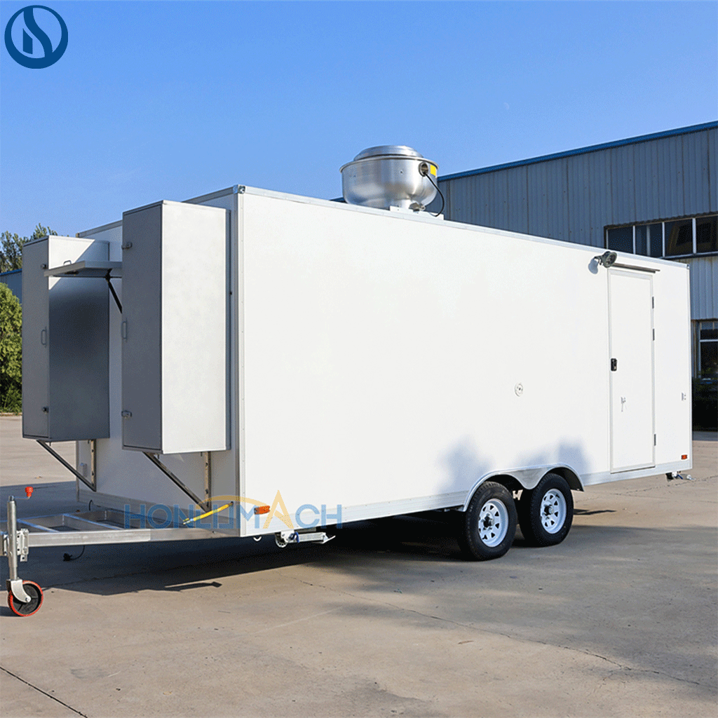 18ft Custom Mobile Food Trailer for Sale Malta | Fully Equipped & CE Certified - Image 4