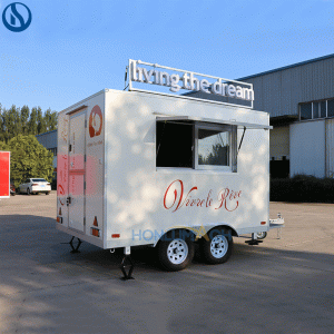 9.8ft Mobile Food Truck for Sale in Croatia