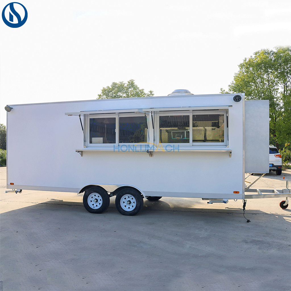 18ft Custom Mobile Food Trailer for Sale Malta | Fully Equipped & CE Certified - Image 2