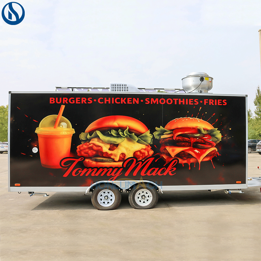 16.4ft Mobile Food Truck for Sale in North Macedonia - Image 6