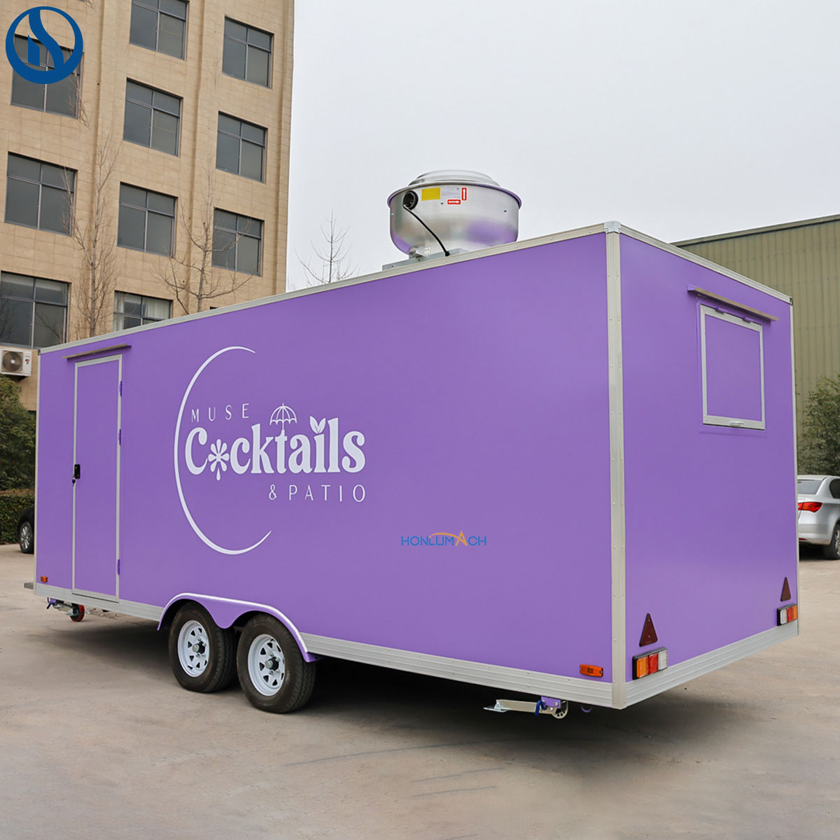 Ukraine Custom18ft Food Trailer for Sale – CE Certified Mobile Catering Trailer - Image 6