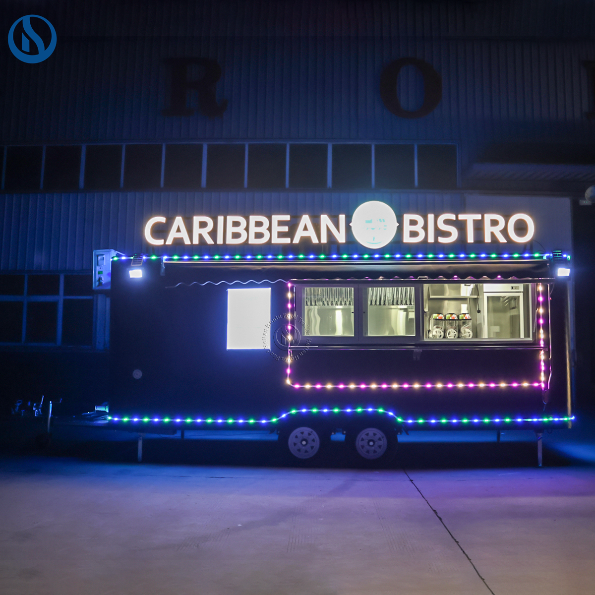 16.4ft Mobile Food Truck for Sale in Bulgaria CE & EU Certified Mobile Catering - Image 10