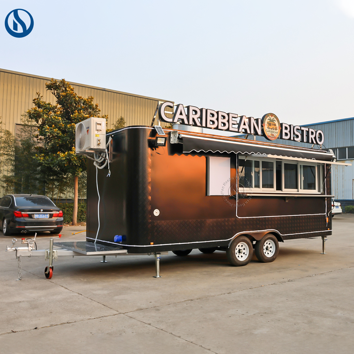 16.4ft Mobile Food Truck for Sale in Bulgaria CE & EU Certified Mobile Catering - Image 8