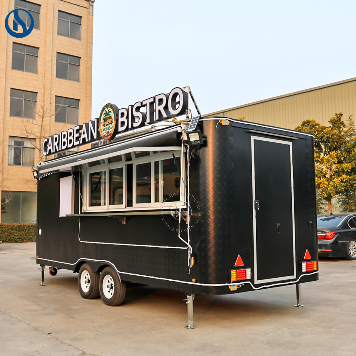 16.4ft Mobile Food Truck for Sale in Bulgaria CE & EU Certified Mobile Catering - Image 3