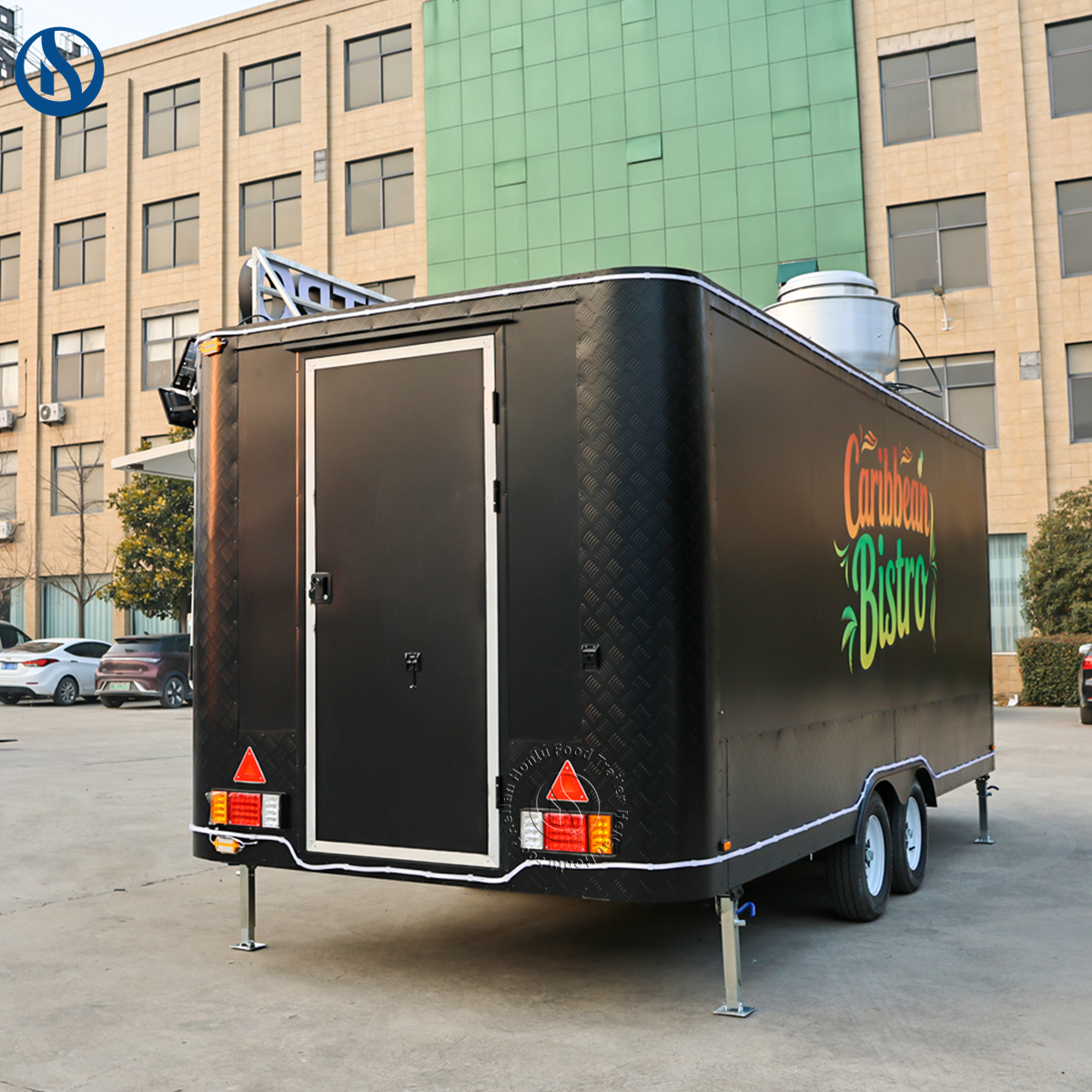 16.4ft Mobile Food Truck for Sale in Bulgaria CE & EU Certified Mobile Catering - Image 4