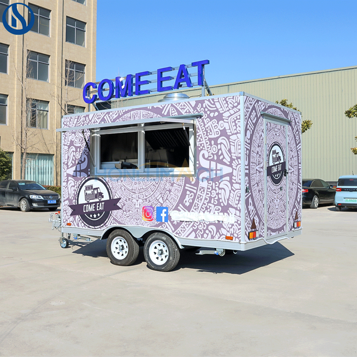 Custom Mobile Food Trailers for Sale in Ireland | Coffee, Burger & Catering Trailer Manufacturer - Image 2