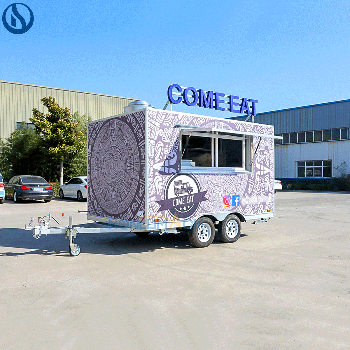 Custom Mobile Food Trailers for Sale in Ireland | Coffee, Burger & Catering Trailer Manufacturer - Image 8