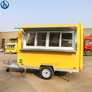 Moldoc Custom18ft Food Trailer for Sale – CE Certified Mobile Catering Trailer