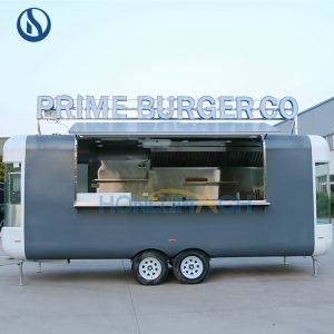 Custom Mobile Food Trailer for Sale in Canada | Coffee, BBQ & Burger Food Truck Manufacturer
