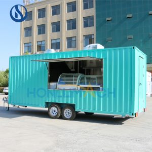 Custom Food Truck for Sale in Estonia | CE Certified Mobile Catering Truck