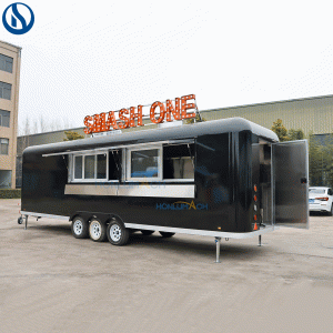 Custom 26ftMobile Food Trailer for Sale in Australia | Coffee, Burger & BBQ Food Trucks