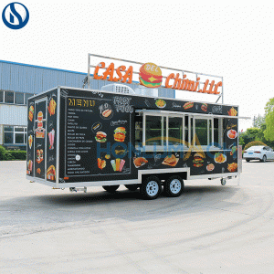 18-Foot Burger Food Truck for Sale in Canada|Get a Quote for Your Custom Food Truck