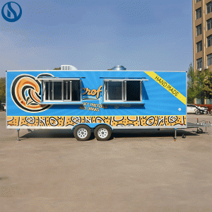 23-Foot Custom Food Truck for Sale | Mobile Food Trailer Factory Direct – Get a Quote
