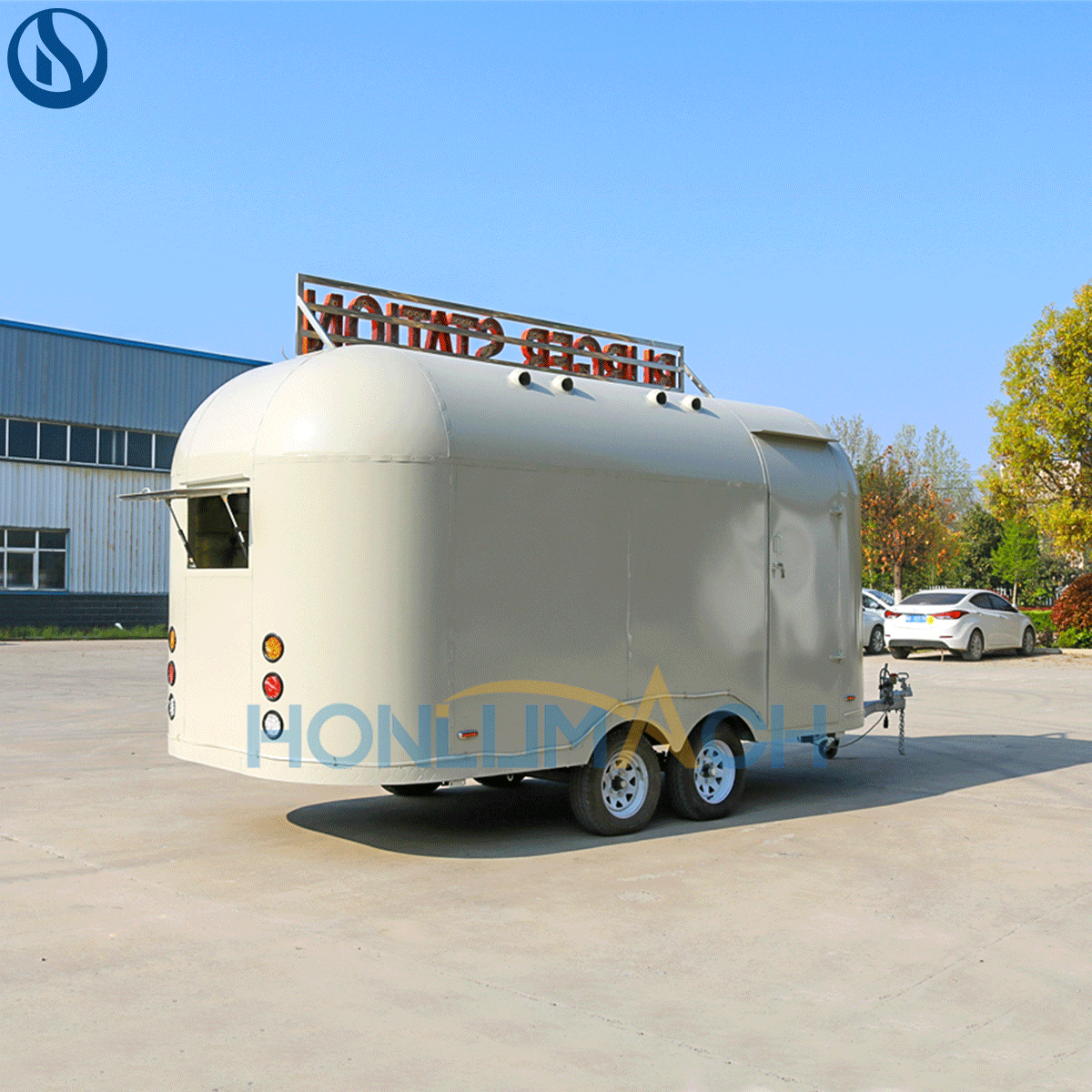 Custom Mobile Food Truck for Sale in Greece | Fully Equipped CE Certified Street Food Trailer (3m–11m) - Слика 5