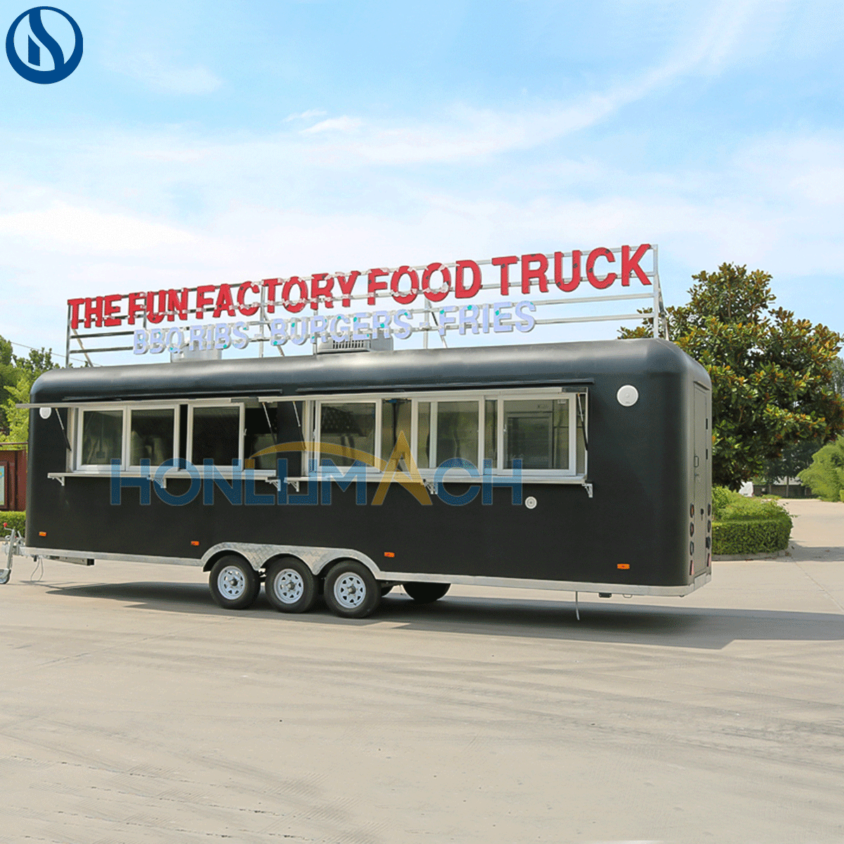 Custom Mobile Food Trailer for Sale | DOT Approved Food Truck Manufacturer - Слика 13