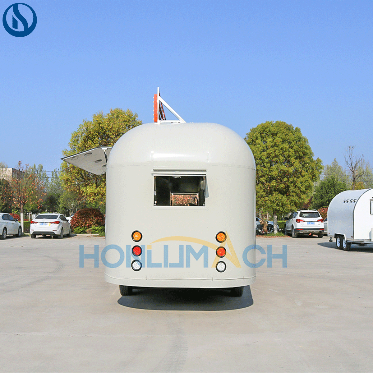 Custom Mobile Food Truck for Sale in Greece | Fully Equipped CE Certified Street Food Trailer (3m–11m) - Слика 4