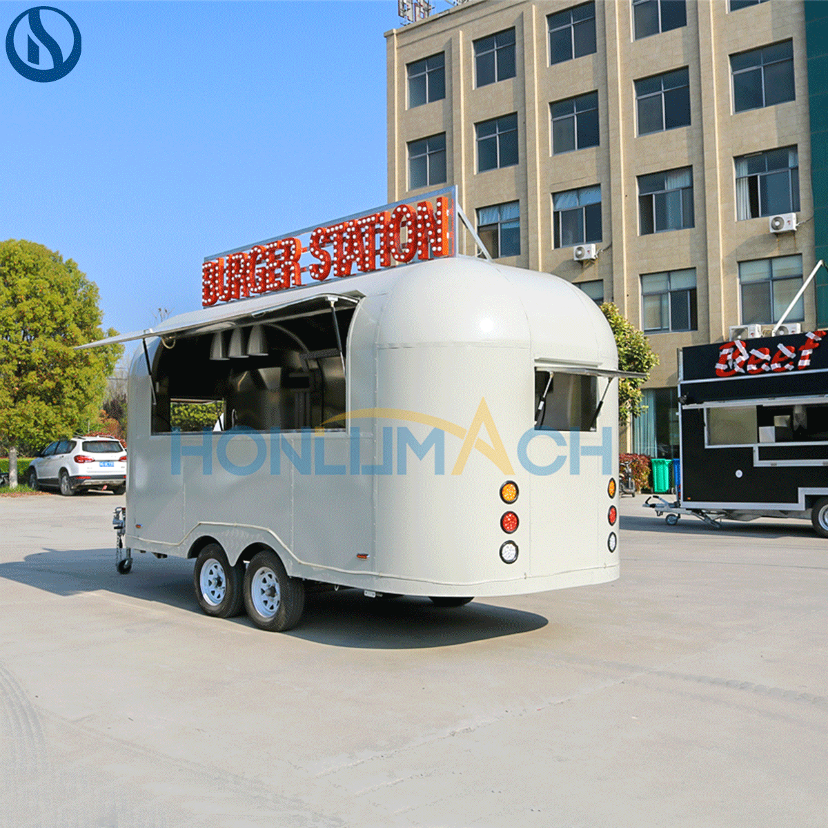 Custom Mobile Food Truck for Sale in Greece | Fully Equipped CE Certified Street Food Trailer (3m–11m) - Слика 3