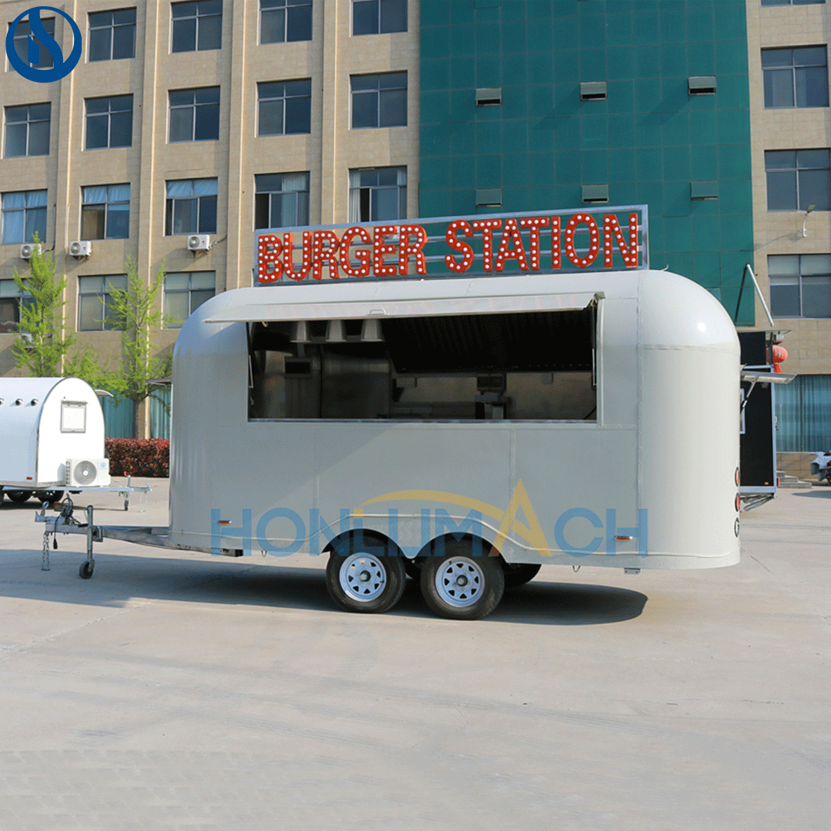 Custom Mobile Food Truck for Sale in Greece | Fully Equipped CE Certified Street Food Trailer (3m–11m) - Слика 2