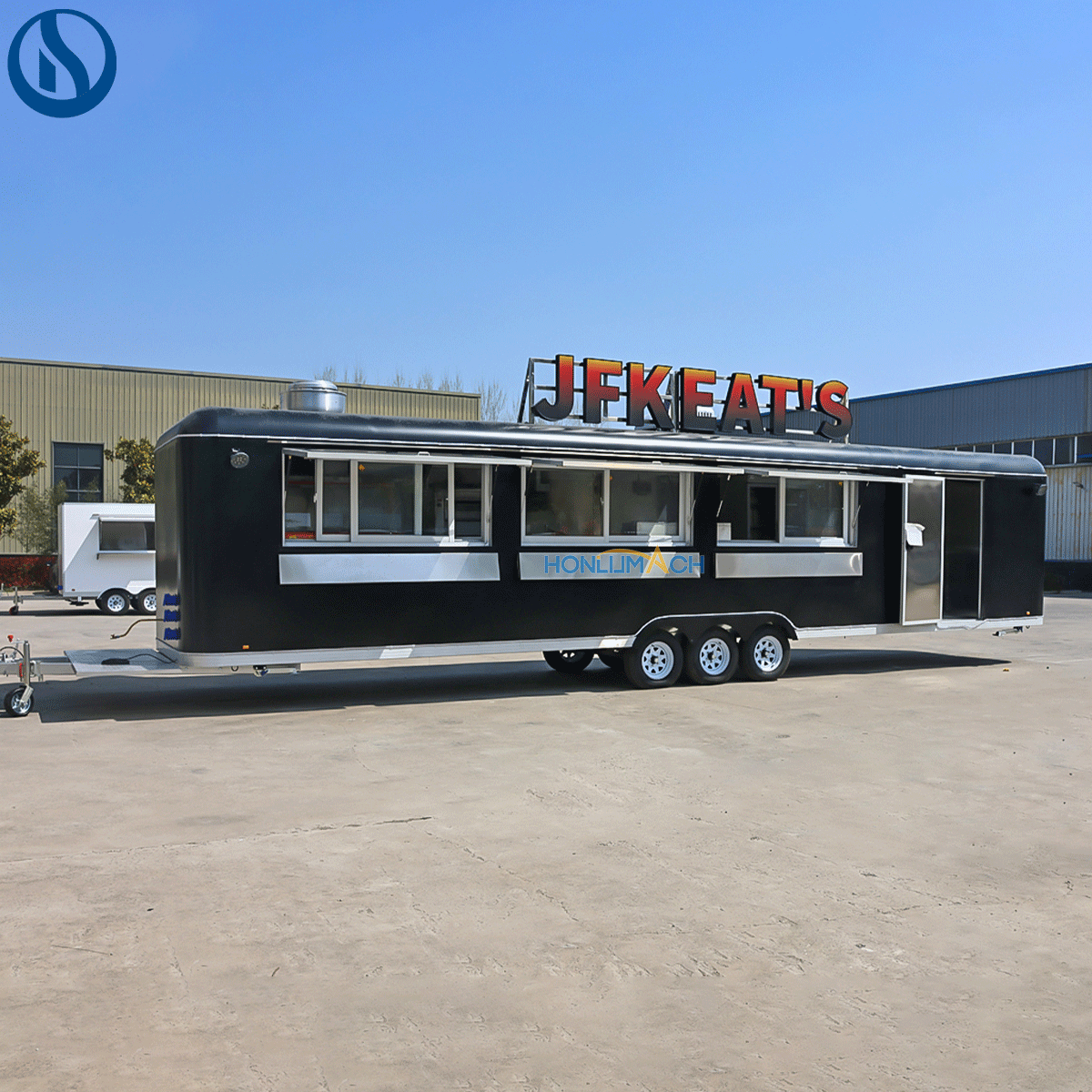 36ft Custom Mobile Food Truck & Food Trailer for Sale in the USA - Image 3