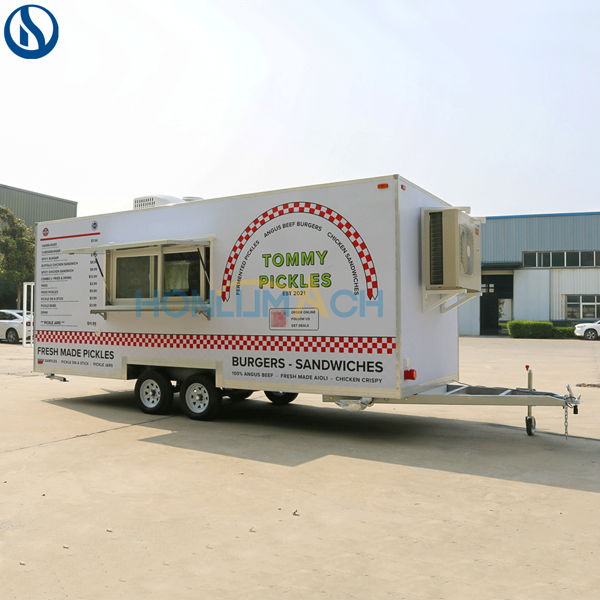 Custom Catering Truck for Norway Client | 18.7ft Mobile Food Truck Case - obrazek 2