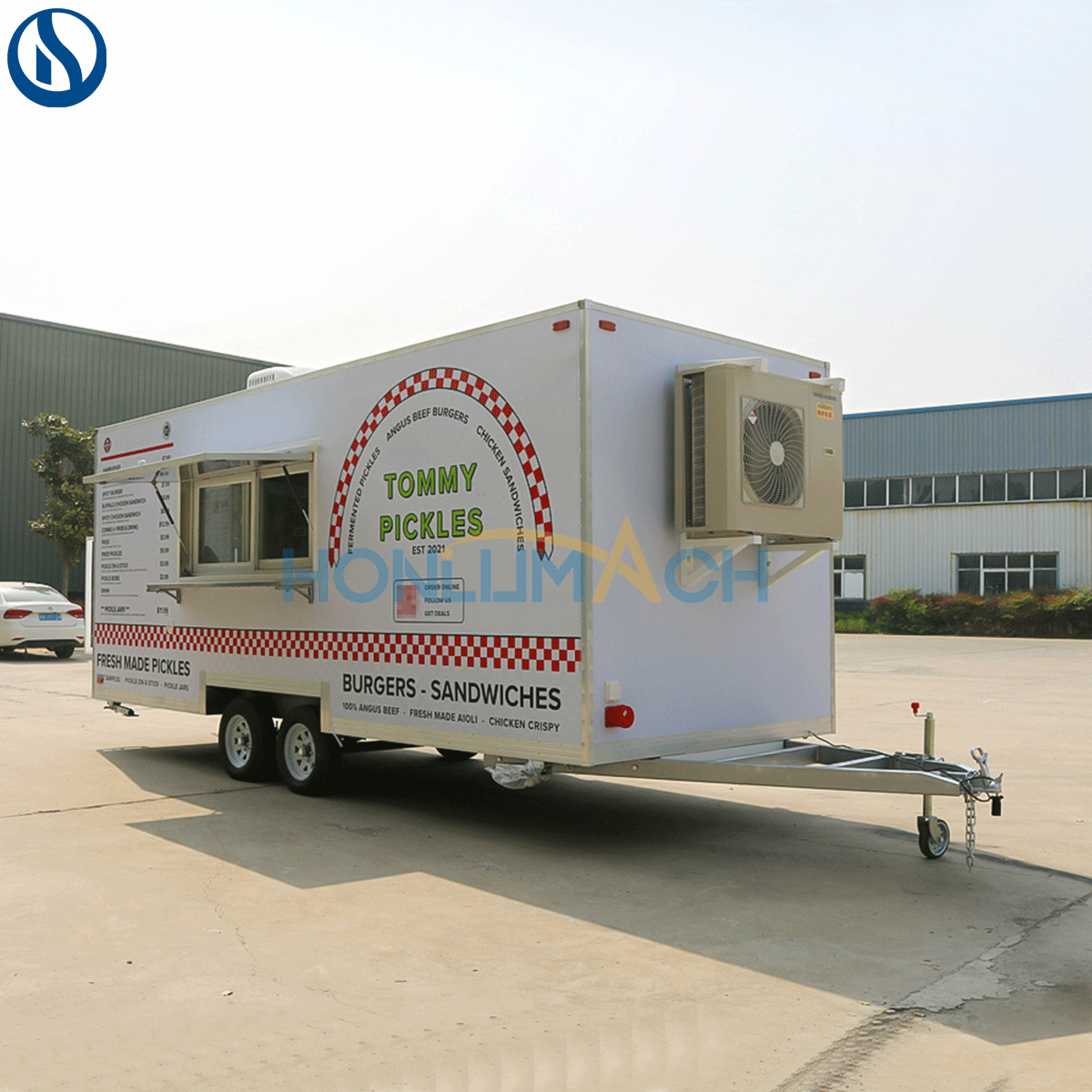 Custom Catering Truck for Norway Client | 18.7ft Mobile Food Truck Case - obrazek 3