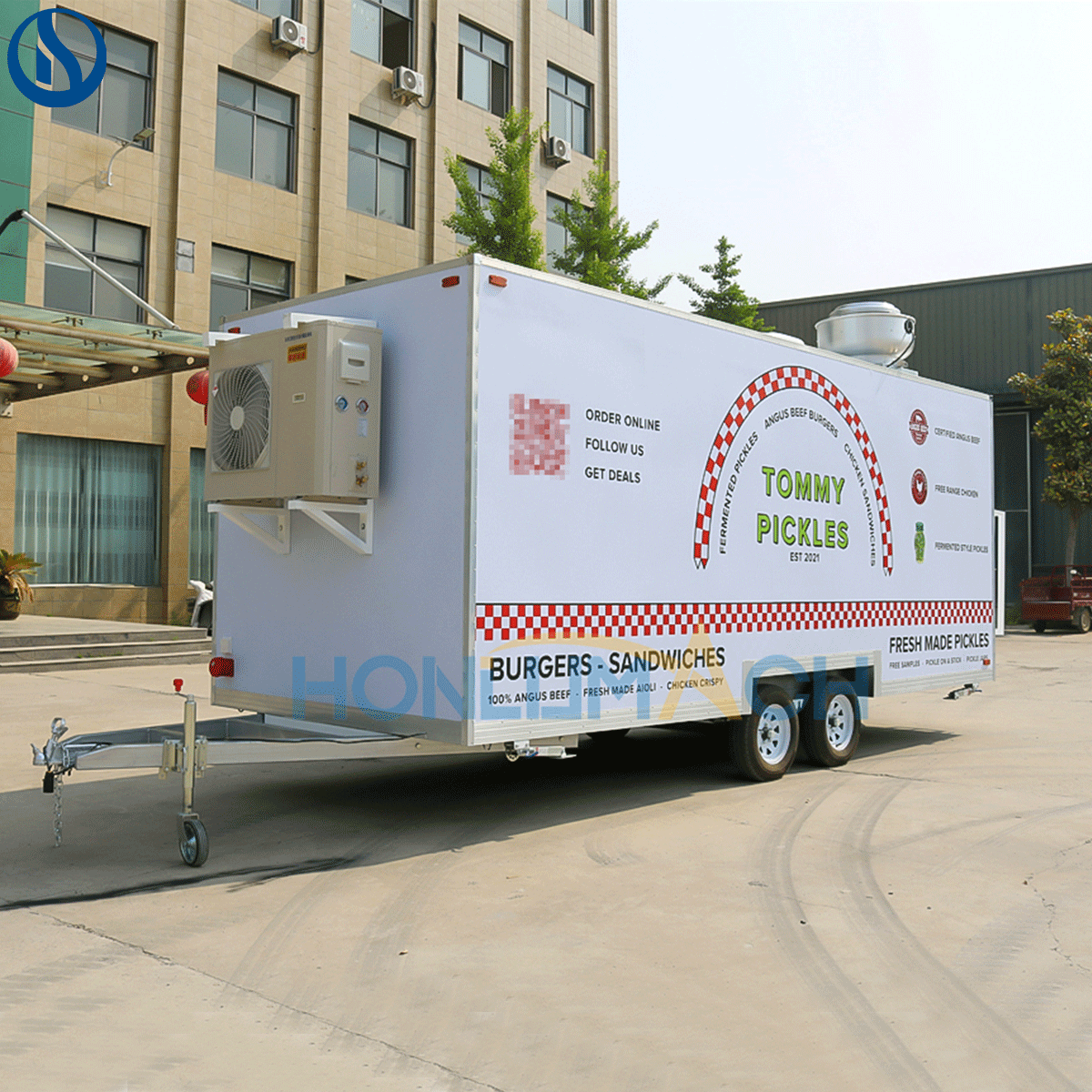 Custom Catering Truck for Norway Client | 18.7ft Mobile Food Truck Case - obrazek 5