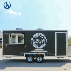 16ft Custom Food Truck for Luxembourg – Mobile Catering Trailer Manufacturer