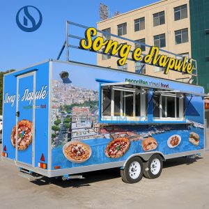 Food Truck 18ft Personalizado em Portugal | Carrinha de Comida Certificada CE
