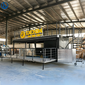 Double Decker Coffee Food Truck for Sale in USA | Custom Mobile Coffee Trailer Manufacturer