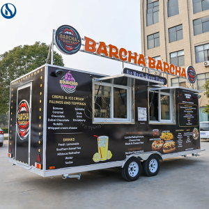 18.7ft Custom Mobile Food Truck for Sale in Canada | Get Discount Quote Today
