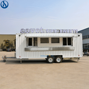 20ft Custom Mobile Food Trailer for Sale in Australia | Factory Price Food Truck for Sale