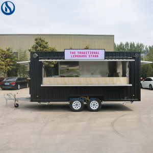 14.7ft Custom Mobile Food Truck | Fully Equipped Street Food Kitchen (CE & ISO Certified, Factory Direct)