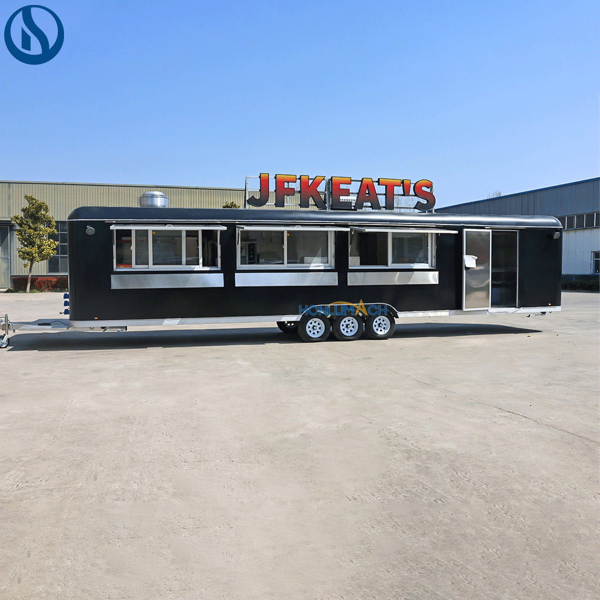 36ft Custom Mobile Food Truck & Food Trailer for Sale in the USA - Image 2