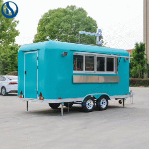 14.7FT Custom Mobile Food Truck for Malta & Europe | CE Certified Catering Trailer