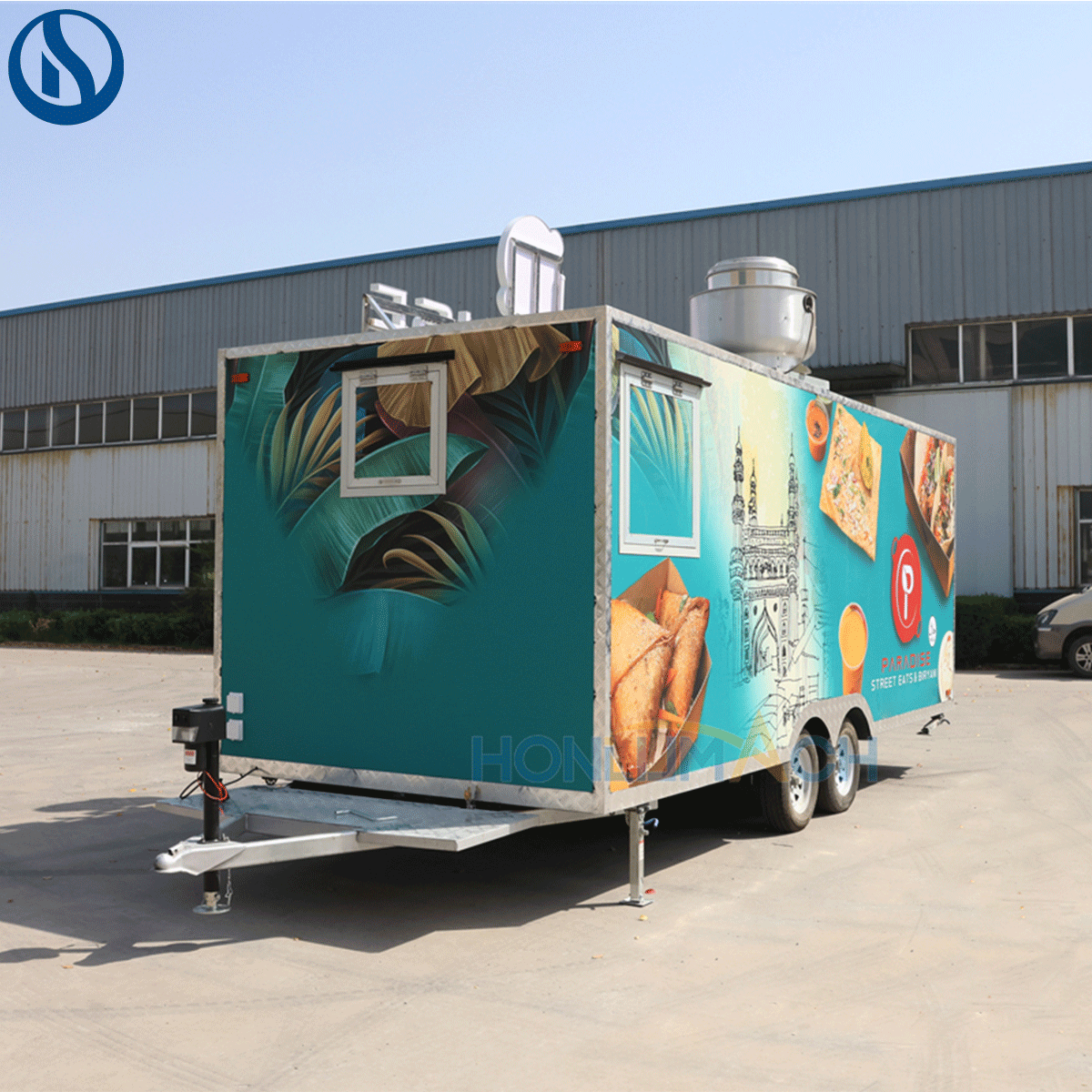 18.4FT Custom Mobile Food Truck for Serbia & Europe - Imagen 5