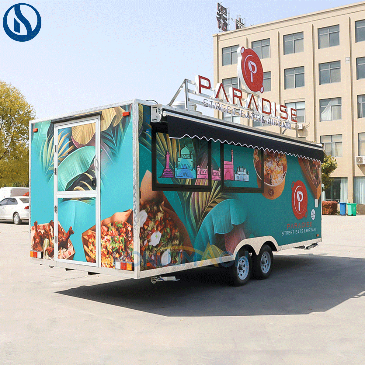 18.4FT Custom Mobile Food Truck for Serbia & Europe - Imagen 12