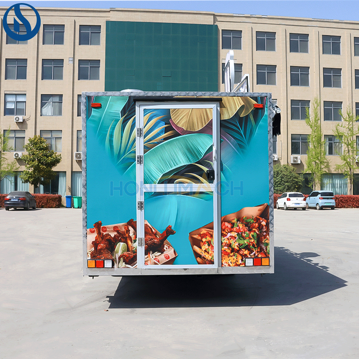 18.4FT Custom Mobile Food Truck for Serbia & Europe - Imagen 11