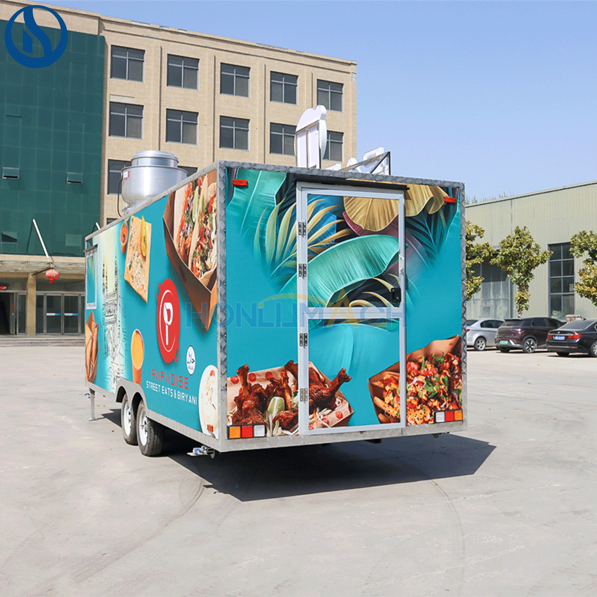 18.4FT Custom Mobile Food Truck for Serbia & Europe - Imagen 10