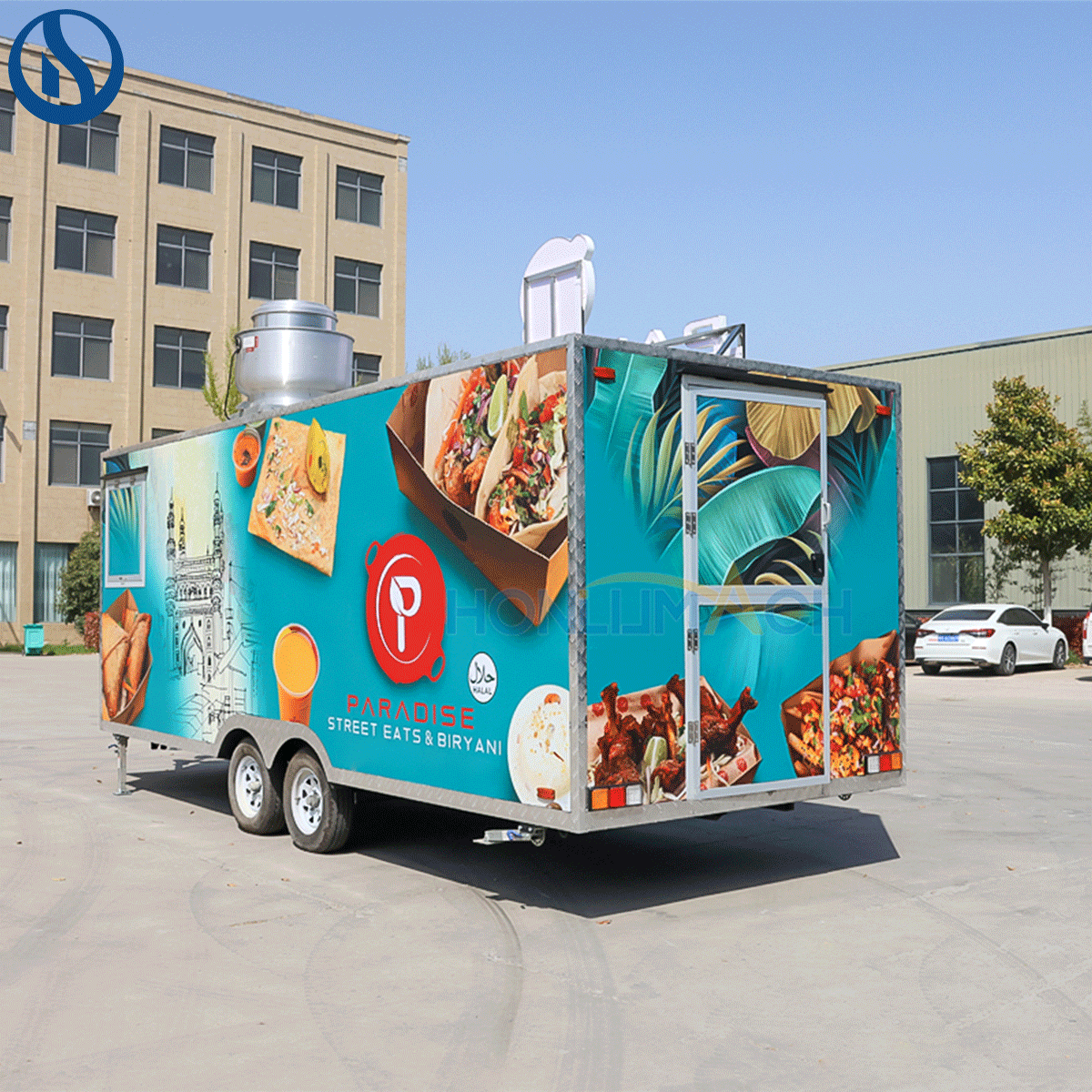 18.4FT Custom Mobile Food Truck for Serbia & Europe - Imagen 9