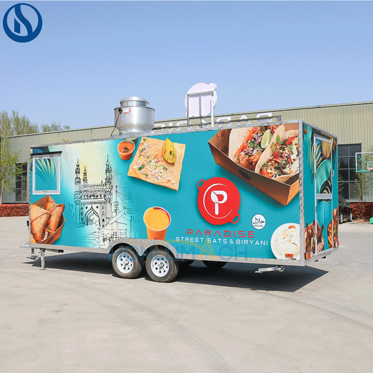 18.4FT Custom Mobile Food Truck for Serbia & Europe - Imagen 8