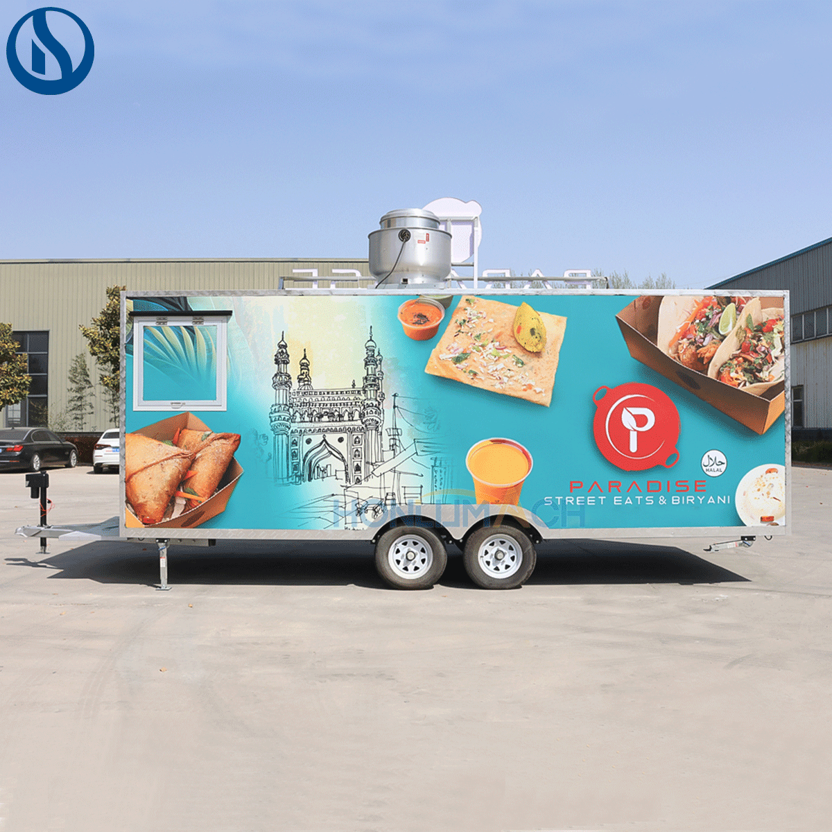 18.4FT Custom Mobile Food Truck for Serbia & Europe - Imagen 7